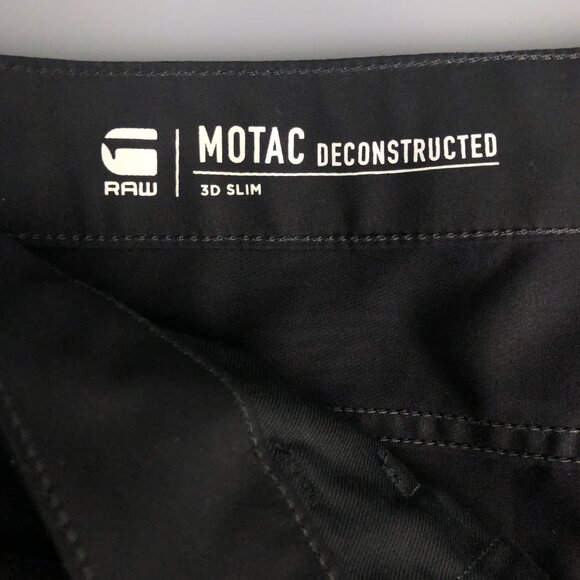 BNWT G-STAR RAW Men's Slim Black Pants MSRP: C$300 - Picture 8 of 12